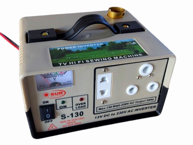 Portable Dc to Ac Inverter 12V to 230V (130W)
