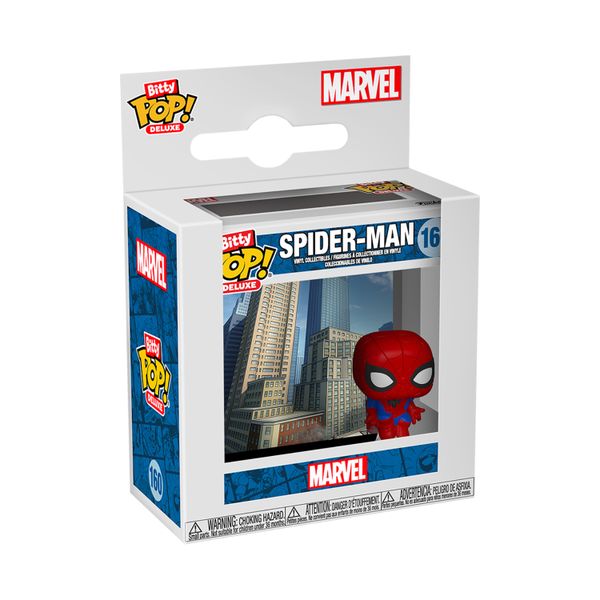 Funko Bitty Pop! Deluxe: Marvel - Spider-Man Cityscape