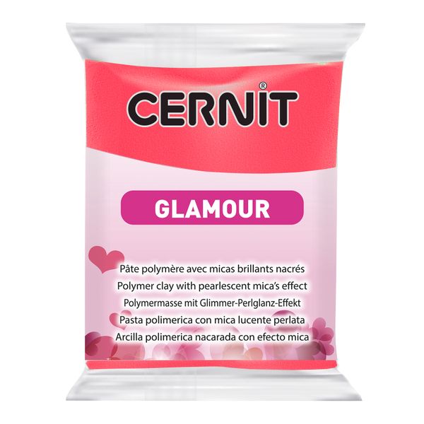 Cernit Glamour 56g - Carmine Red - Pack of 3