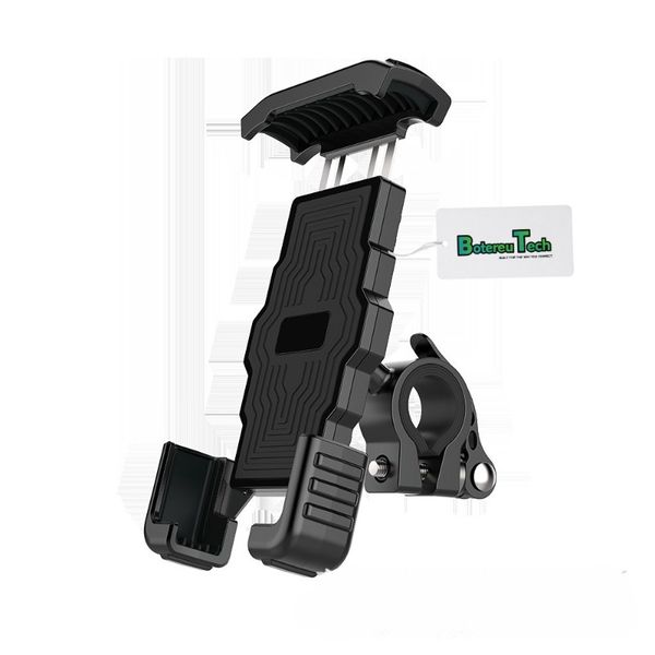 BotereuTech Bicycle Phone Holder Model B02 Aluminum Alloy Black