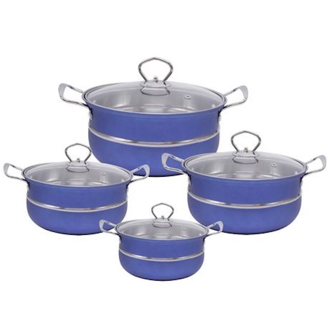 Condere Home 8 Piece Colourful Cookware Set Pot Set Shop Today. Get