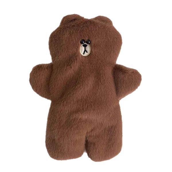 Brown Bear Pencil Pouch, Zipper Pencil Pouch