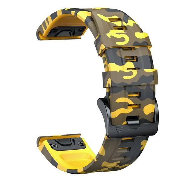Quick Fit Silicone Strap For Garmin Fenix 5/6/7 Forerunner 955 22mm