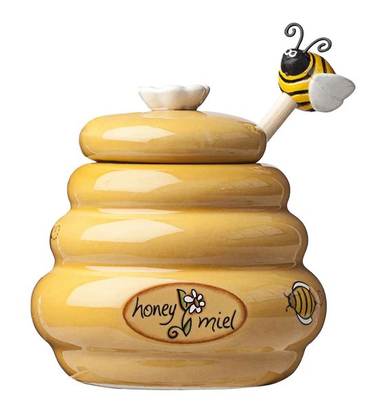 Joie Mini Honey Pot &amp; Dipper - Yellow