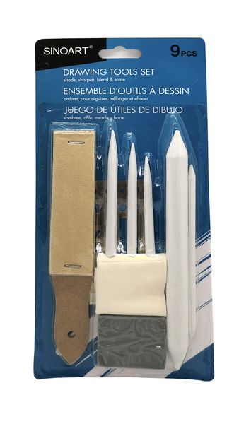 Sinoart 9pc Drawing Tool Set