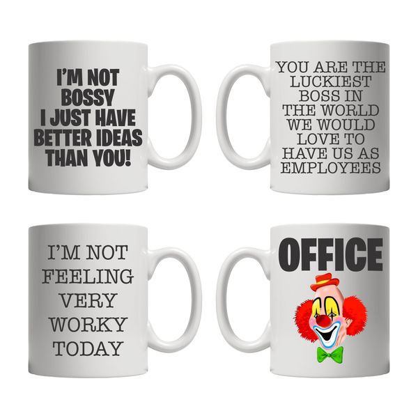 Office Mug Set 3