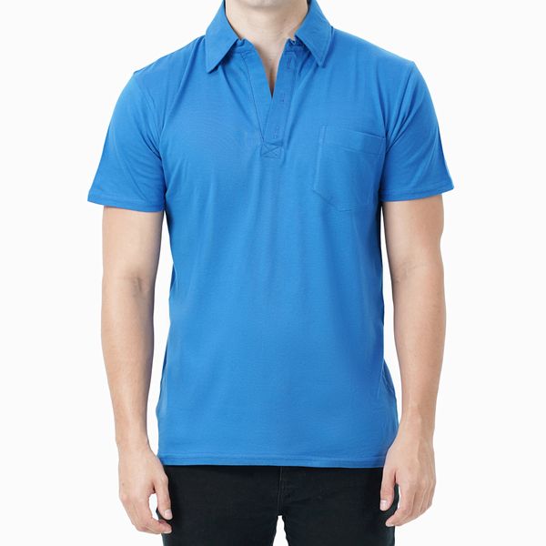 Unbranded Ss Golfer Royal Blue