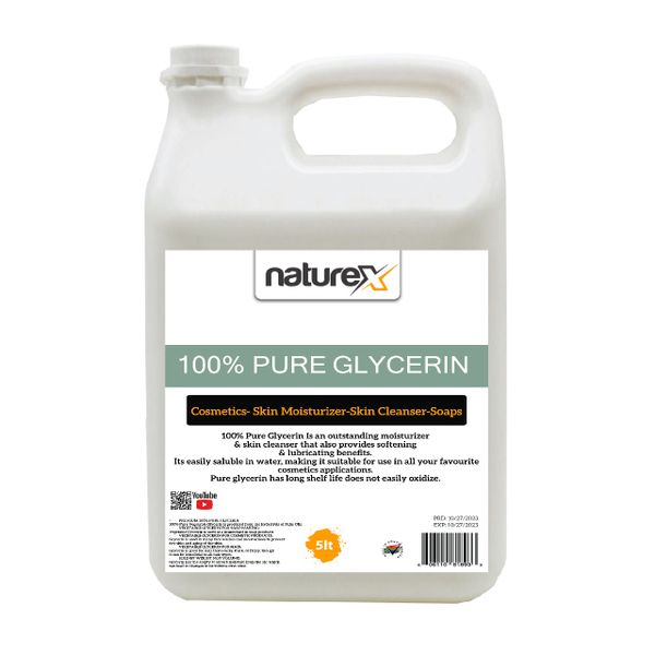 Naturex 100% Pure Glycerin 5L