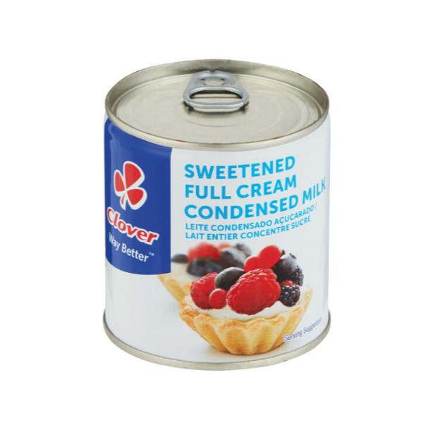 Clover Sweetened Full Cream Condensed Milk 6 cans x 385g Shop Today