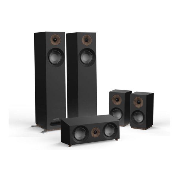 Jamo S805 HCS 5.0 Surround Sound Speaker Package -Black