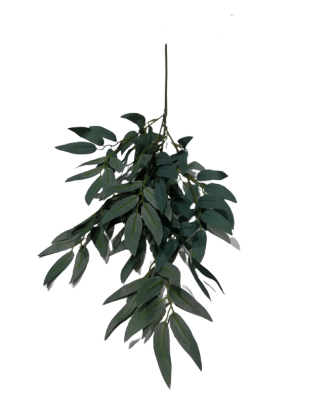 Artificial Leaves 92cm 3pc Green EUC