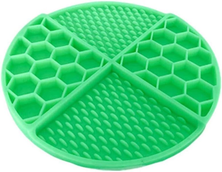Multicolored Washable Anti-Gulping Pet Feeding Mat