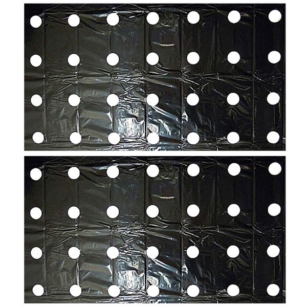 Garden Mulch Weed Control Gardening Film Roll Set of 2(10m)