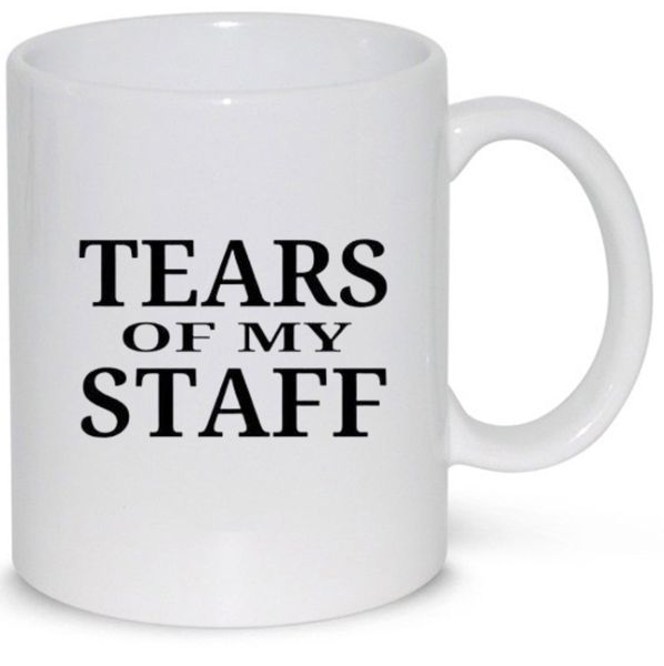 Tears Of My Staff v5 Boss Manager Gift Mug