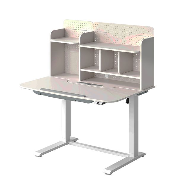 Premium Aluminum Monitor Arm Student Desk With Adjustable Feet- FT-221D