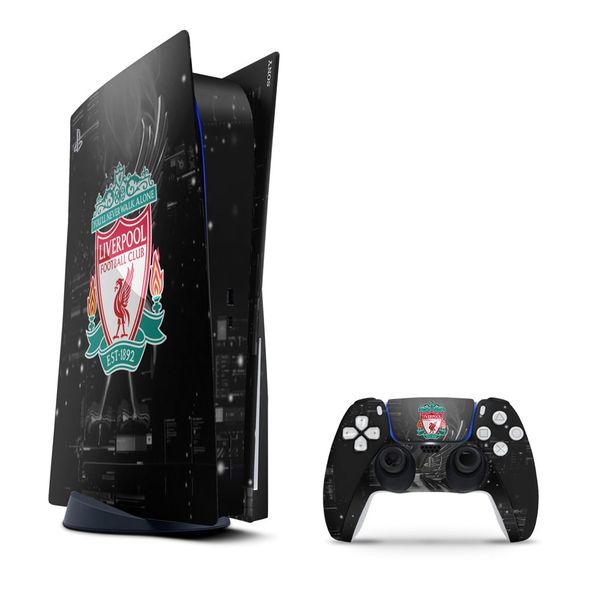 Decal Skin Compatible with PS5 (Disc) - Liverpool 2024 (Decal Only)