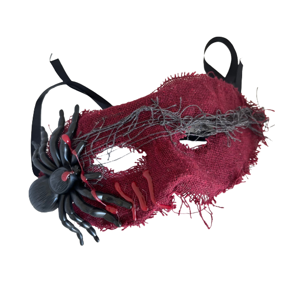 Halloween Theatrical Spider Masquerade Mask