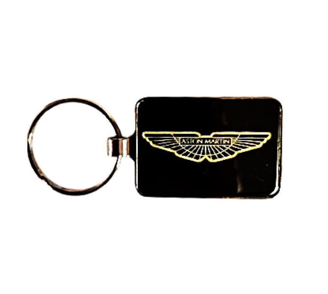Aston Martin Stainless Steel Tag Keyring