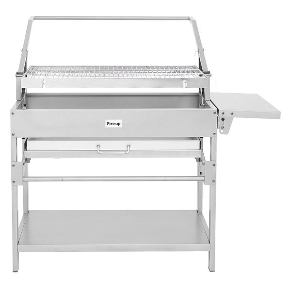 Fire up Easy Flip-Over Large Braai