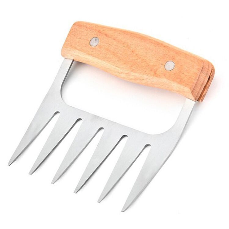 Multifunctional Stainless Steel Bear Claw Meat Shredder | Shop Today ...