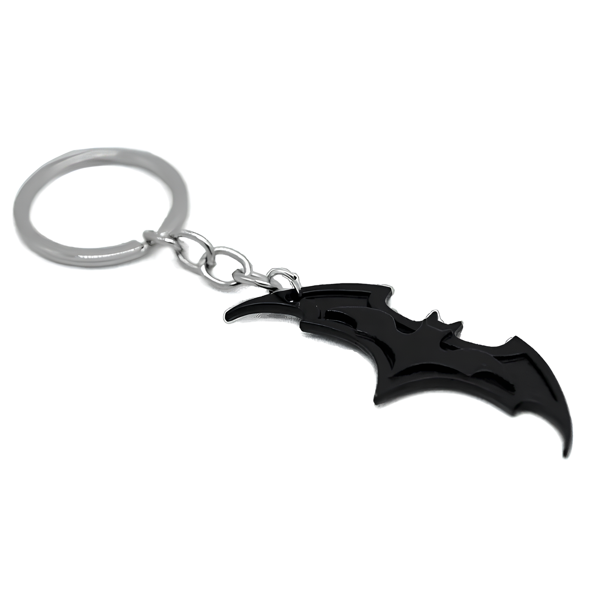 Batman Logo Stainless Steel Keychain