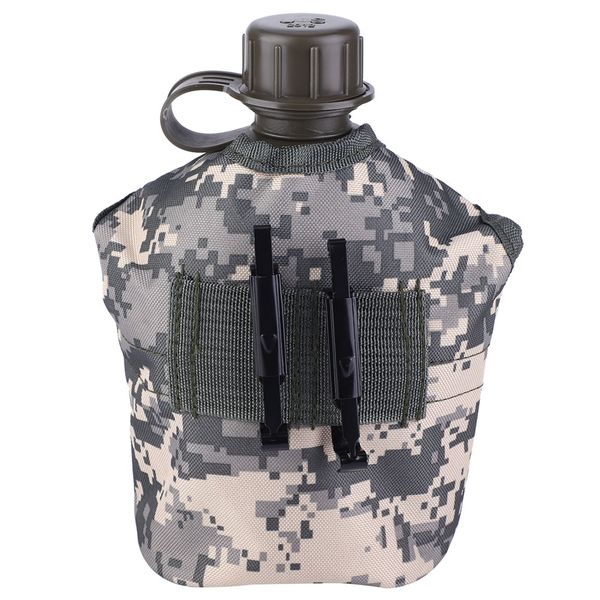 Camouflage Water Bottle Compatible With Hunting Gear