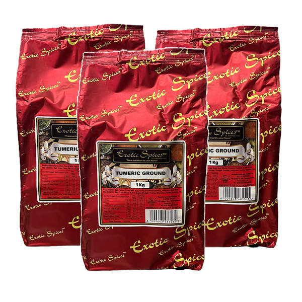 Exotic Spices Turmeric (Ground) - 3 pack