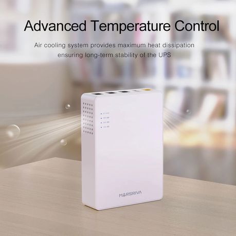 MARSRIVA Mini DC UPS KP3 – 10000 mAh – 18 Watts - GATES Services