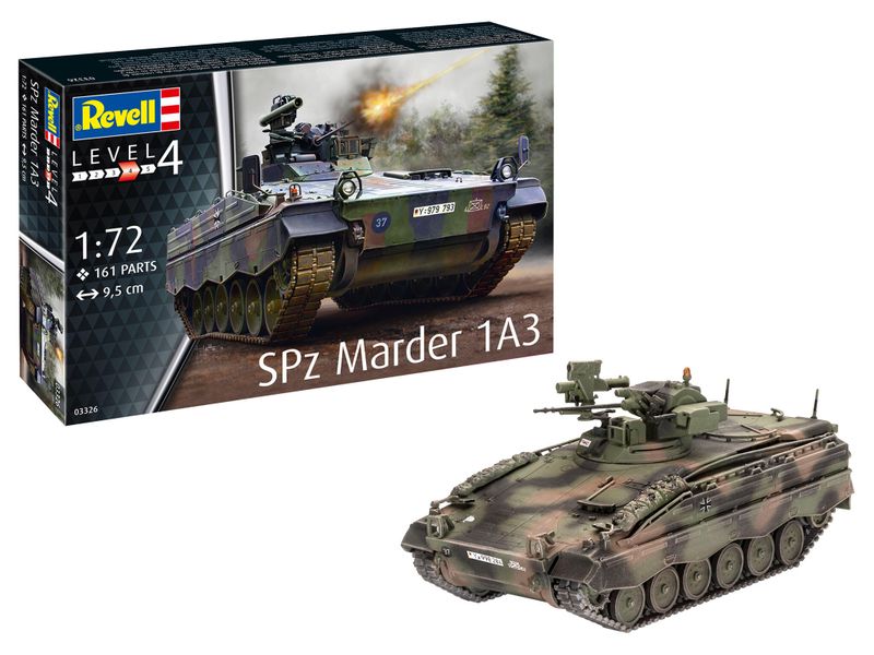 Revell 1/72 SPz Marder 1A3 Plastic Model Kit