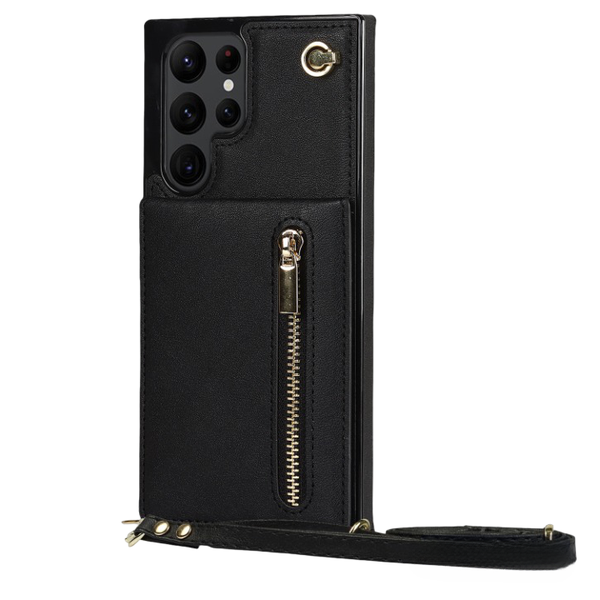 Sling Card Holder &amp; Bag Phone Case Compatible with Samsung Galaxy S22 Ultra