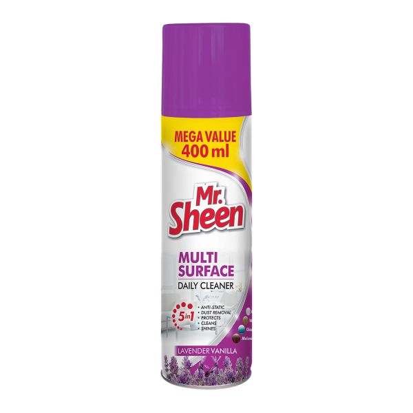 Mr Sheen Multisurface Daily Furniture Cleaner 400Ml - 2 Pack