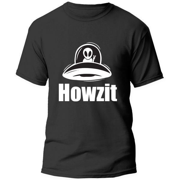 T-Shirt Printed - Howzit - Spaceship