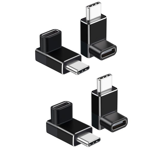 90-Degree USB-C Right-Angle Adapter, PD240W Fast Charging