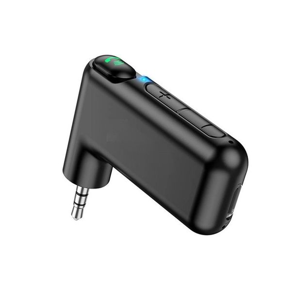 Bluetooth In-Car AUX Adapter - Wireless Music &amp; Call Receiver Transmitter