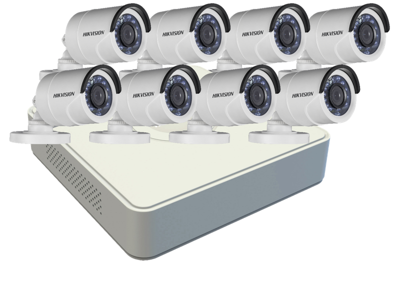 Hikvision 1MP Turbo HD 8 Channel Complete CCTV Kit