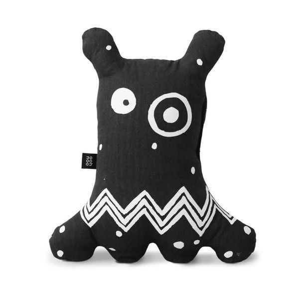iKids Big-Eyed Monster Cushion - Black