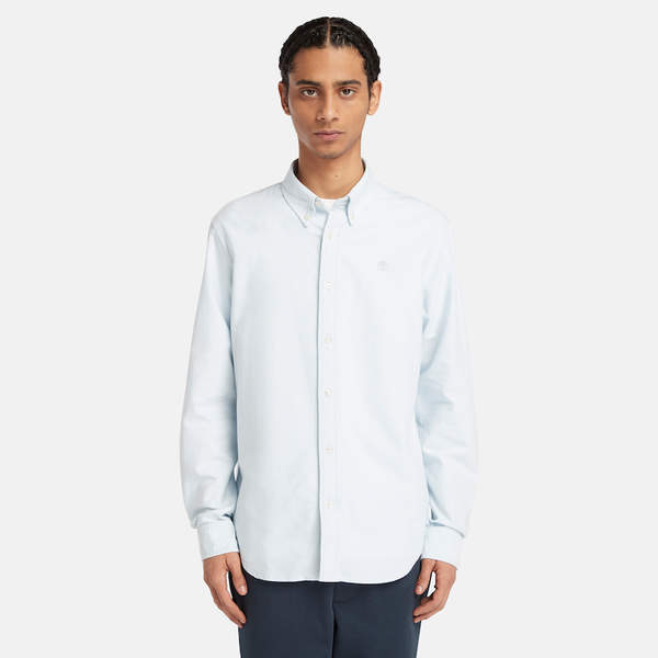 Timberland Long Sleeve Oxford Shirt For Men