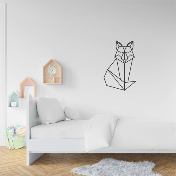 Geometrical Fox Decal Vinyl Sticker