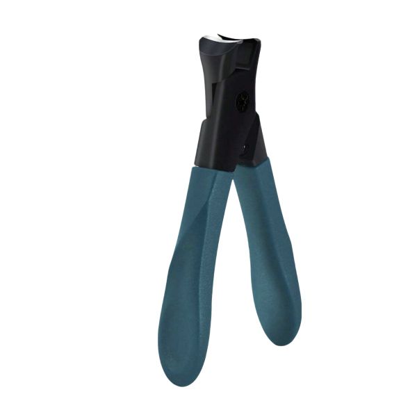 Professional Stainless Steel Toenail Clipper - Extra-Large Opening (Green)