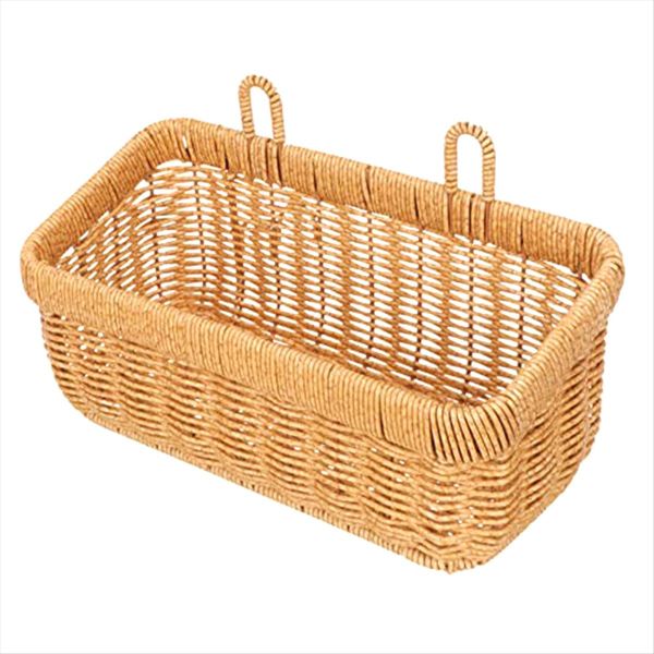 Ginger Garlic Storage Basket Wall Mount Basket Wicker Garlic Basket-A