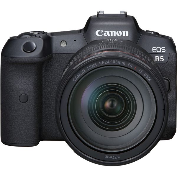 Canon EOS R5 Mark Mirrorless Camera with 24-105mm f/4 Lens
