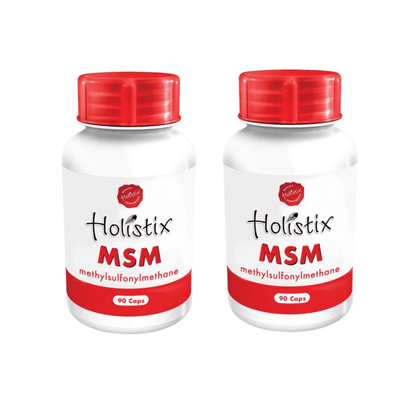 Holistix MSM 600mg 90 Caps X 2 - Value Pack -Joint &amp; Inflammation Support