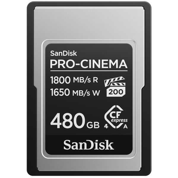 SanDisk PRO-CINEMA CFexpress Type A Card 480GB