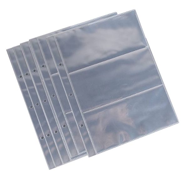 Craft 3-Ring Binder Transparent Notes Collection Display Set Of 24-27.5cm