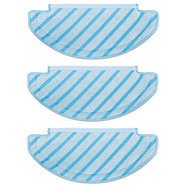 Ecovacs Deebot N10, N8, T8 Series Washable Mopping Cloths - 3 Cloths