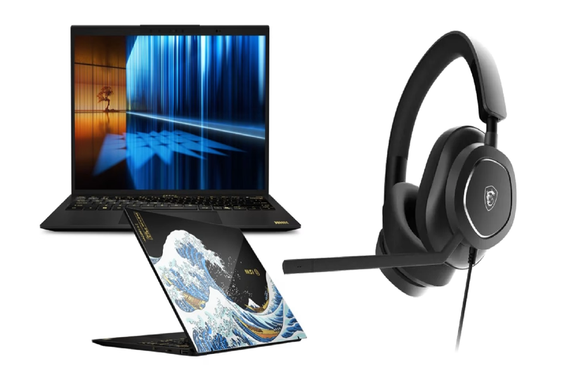 MSI Prestige 13 AI+ Ukiyo-e Ultra 7 32GB RAM/2TB SSD Laptop + CS Headset