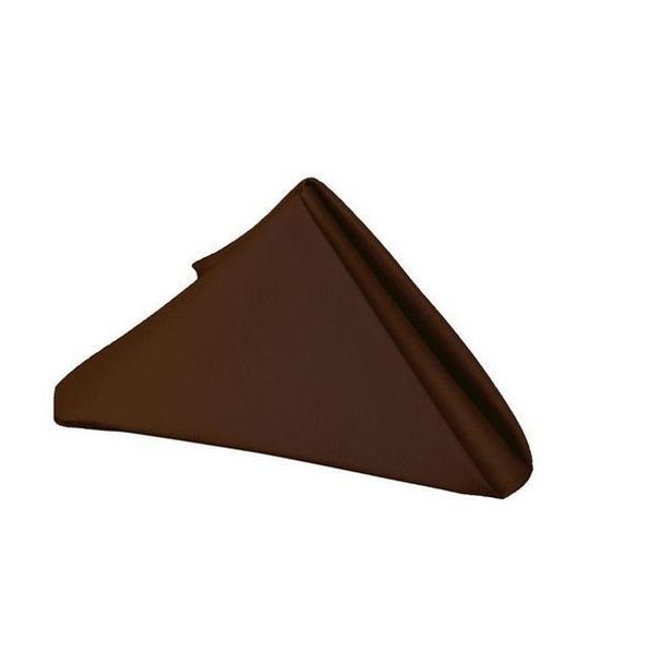 Set of 10 Brown Napkins 35cm