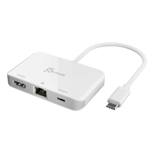 J5create JCA351 USB-C to 4K HDMI Ethernet Adapter