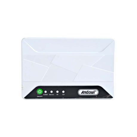 DC Mini UPS 5V/9V/12V/15/24 6 outputs WiFi Router/Smartphone/CCTV/IP  Telephone