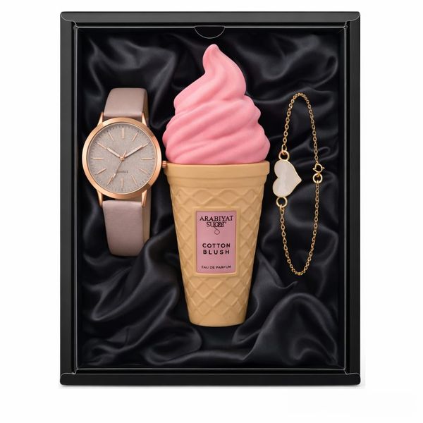Pink Sugar Swirl - 100ml EDP + Watch + Bracelet - 3-Piece Gift Set